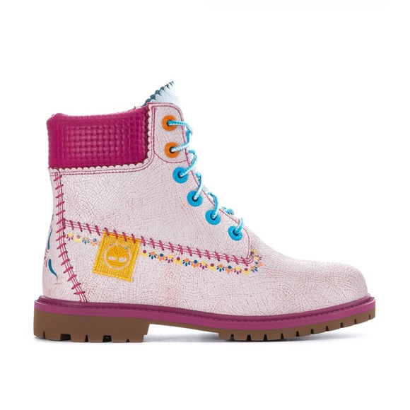 🥾💜 TIMBERLAND DIA DE MUERTOS BOOTS PURPLE 🥾💜 - Picture 3 of 7